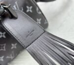 Louis Vuitton Brushed Monogram Keepall Bandouliere 25 City Bag In Black - Image 8