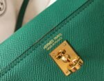 Hermes Kelly Mini II Bag Replica in Vert Vertigo - Image 4