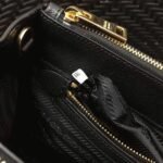 Prada Galleria Medium Bag Replica in Black - Image 3