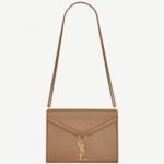 Fake Saint Laurent Cassandra Medium Chain Bag Beige