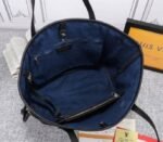 Louis Vuitton Monogram Empreinte Neverfull MM Tote In Black - Image 6