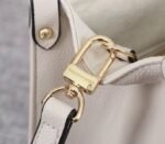 Louis Vuitton Bicolor Monogram Empreinte Leather Onthego PM Bag In Cream And Bois De Rose Pink - Image 6