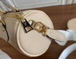 Louis Vuitton Bicolor Monogram Empreinte Papillon BB Bag In Cream And Saffron - Image 9