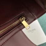 Top Quality Replica Celine Triomphe Medium Bag In Bordeaux - Image 4