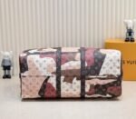 LV J Hope X Keepall 55 Brown In Two Eyes Patches - Image 5