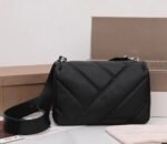 Knockoff Bvlgari Serpenti Cabochon Small Bag Black Calfskin - Image 5