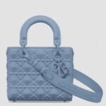 Dior Small Lady Dior My ABCDior Bag Replica in Denim Calfskin with Diamond Motif