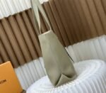 Louis Vuitton Low Key Cabas MM Bag In Limestone Gray - Image 3