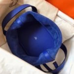 Electric blue knockoff Hermes Picotin Lock 18cm handbag - Image 7
