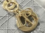 Dior Lady D-Lite Medium Bag Faux in Grey Cannage Embroidered Canvas - Image 5