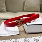 Chanel leather belt