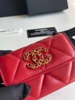 CHANEL 19 FLAP CARD HOLDER - Image 7