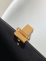 Top Quality Replica Fendi Sunshine Medium Tote Bag In Black FF Calfskin - Image 6