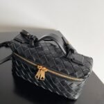 Replica Bottega Veneta Bang Bang Vanity Case Black - Image 5