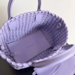 Top Quality Knockoff Bottega Veneta Cabat Mini Bag In Wisteria Intrecciato Lambskin - Image 2