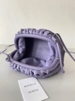Knockoff Bottega Veneta Mini Pouch with Strap Wisteria - Image 4