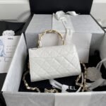 CHANEL Mini Flap Bag with Top Handle - Image 2