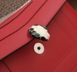 Replica Bvlgari Serpenti Forever Large Shoulder Bag Red Calfskin - Image 5