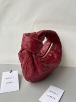Replica Bottega Veneta BV Jodie Mini Bag Dark Red - Image 7