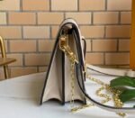 Louis Vuitton Dauphine Lugano MM Bag In Galet Gray - Image 4