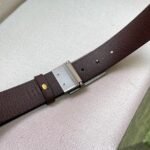 Square G reversible leather belt - Image 2
