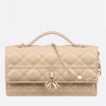 Dior Miss Dior Mini Bag Replica in Beige Cannage Lambskin