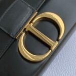Dior 30 Montaigne Box Bag Replica in Black Box Calfskin - Image 10