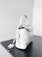 Knockoff Balenciaga Rodeo Mini Bag White Calfskin - Image 4