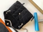 Saint Laurent Puffer Medium Chain Bag Black Suede Calfskin - Image 6