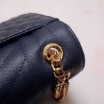 Fake Saint Laurent Envelope Medium Bag Navy - Image 3