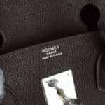 Cafe Color AAA Hermes Birkin 30cm Counterfeit Bag - Image 4
