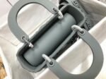 Dior Small Lady Dior My ABCDior Bag Knockoff in Grey - Image 9