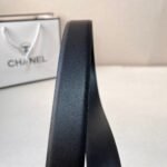 Chanel casual style leather logo belts - Image 4
