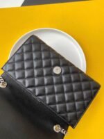 Replica Saint Laurent Envelope Small Bag Noir - Image 3