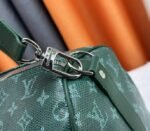 Louis Vuitton Monogram Heritage Canvas Keepall Bandouliere 50 In Green - Image 8