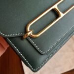 Best Knockoff Hermes Mini Sac Roulis Handbag Green - Image 6