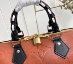 Louis Vuitton Monogram Empreinte Wild At Heart Speedy 25 Bandouliere Handbag In Caramel Brown - Image 7