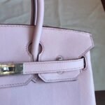 Hermes Birkin 25cm Knockoff in Rose Dragee - Image 7