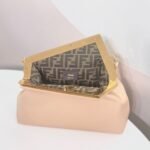 Top Quality Fake Fendi First Medium Bag In Powder Pink Nappa Leather - Image 5