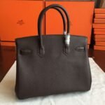 Cafe Color AAA Hermes Birkin 30cm Counterfeit Bag - Image 3