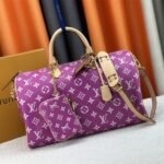 Louis Vuitton Speedy P9 Bandouliere 40 Bag In Pink Purple