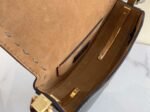 Top Quality Replica Fendi Moonlight Saddle Bag In Grey Calfskin - Image 4
