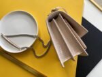 SUNSET MEDIUM CHAIN BAG IN SMOOTH LEATHER - Image 7