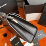 Fake Saint Laurent Cassandra Medium Bag Black - Image 4