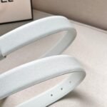 Chanel CC logo leather belt - Image 4