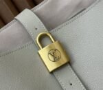 Louis Vuitton Low Key Cabas MM Bag In Limestone Gray - Image 8