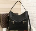 LV Monogram Empreinte Melie Hobo In Black