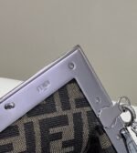 Top Quality Knockoff Fendi First Small Bag In Silver - Image 5
