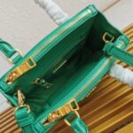 Green Prada Mini Galleria Bag Knockoff - Image 5