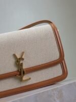 SOLFERINO MEDIUM SATCHEL IN BOX SAINT LAURENT LEATHER - Image 6